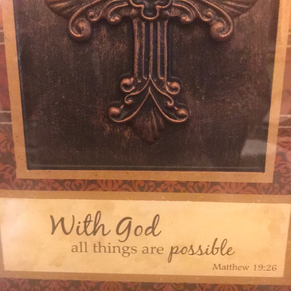 Framed scripture verse - Picture 3 of 5